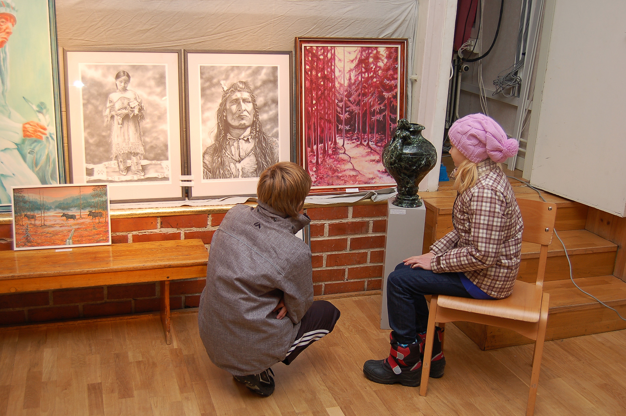 Röste.nu – Bygdens Nytt nr 1 2009 – Nyheter – Konst på hög nivå i Dönjegården 2008