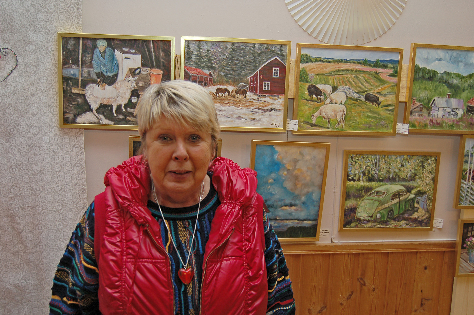 Röste.nu – Bygdens Nytt nr 1 2009 – Nyheter – Konst på hög nivå i Dönjegården 2008