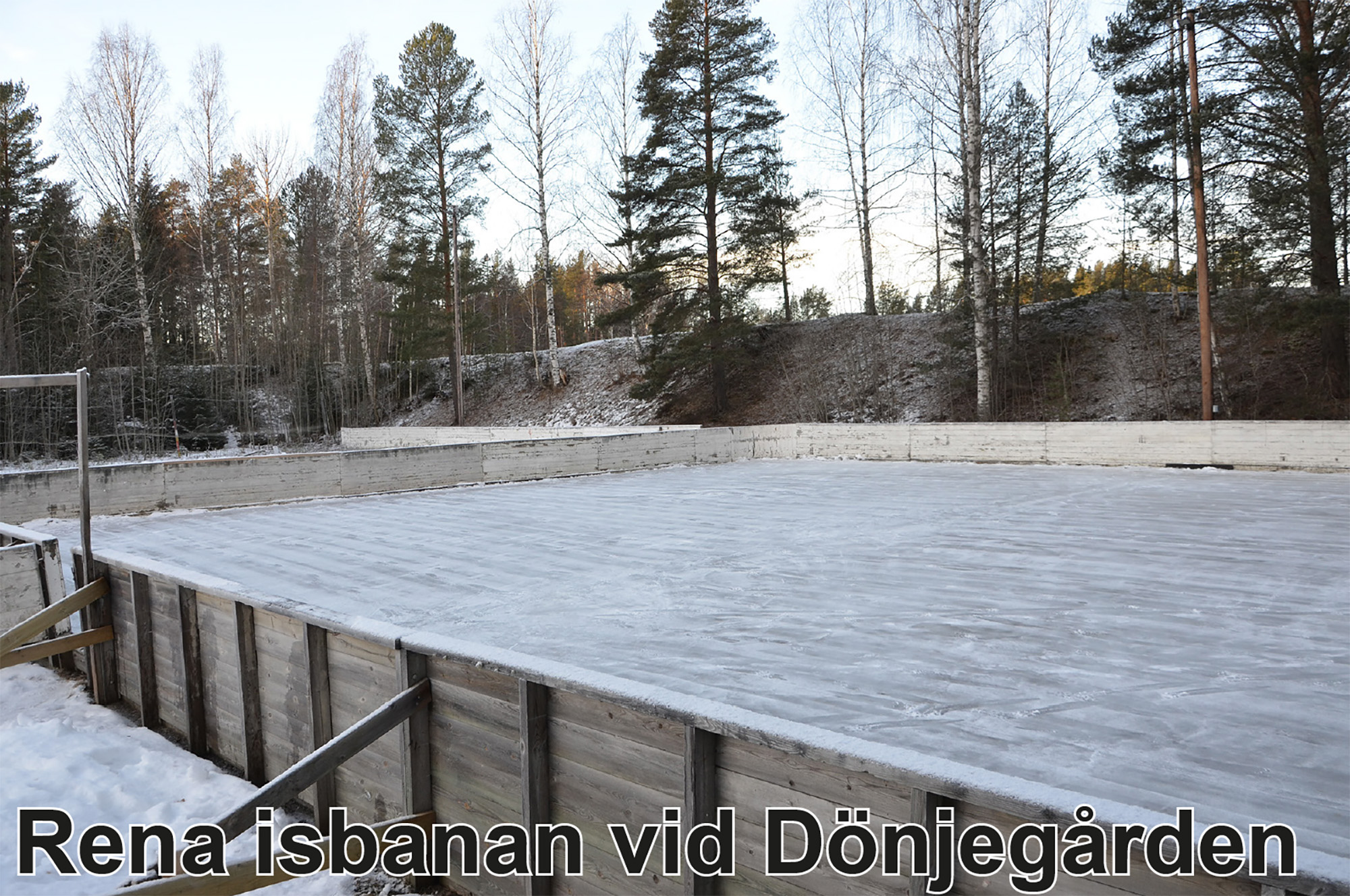 Röste.nu – Bygdens Nytt nr 1 2022 – Nyheter – Rena isbanan vid Dönjegården