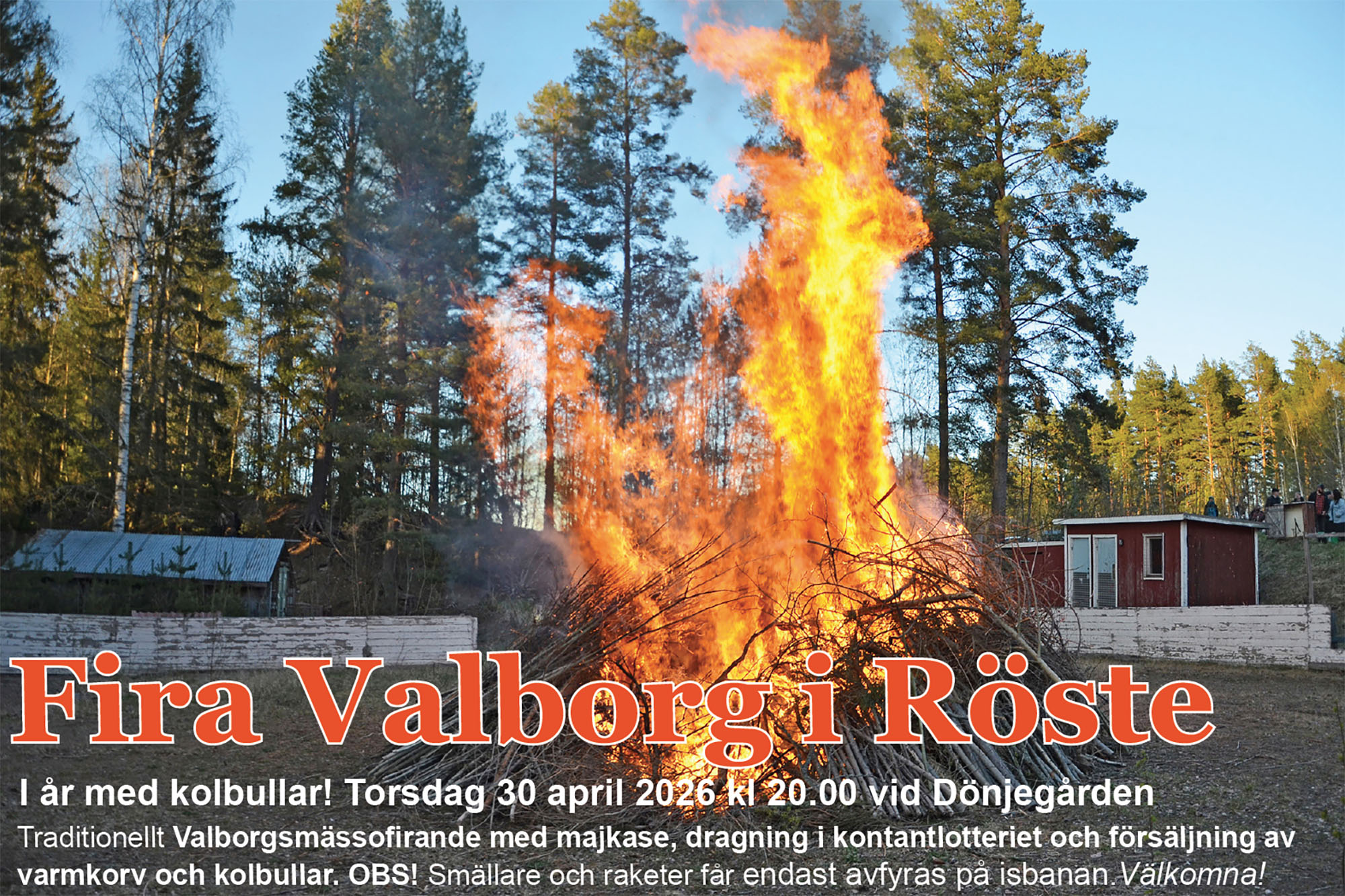 Röste.nu – Bygdens Nytt nr 1 2026 – Det händer i Röste – Fira Valborg i Röste