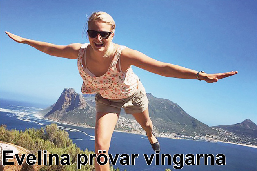 Röste.nu – Bygdens Nytt nr 2 2018 – Reportage – Evelina prövar vingarna