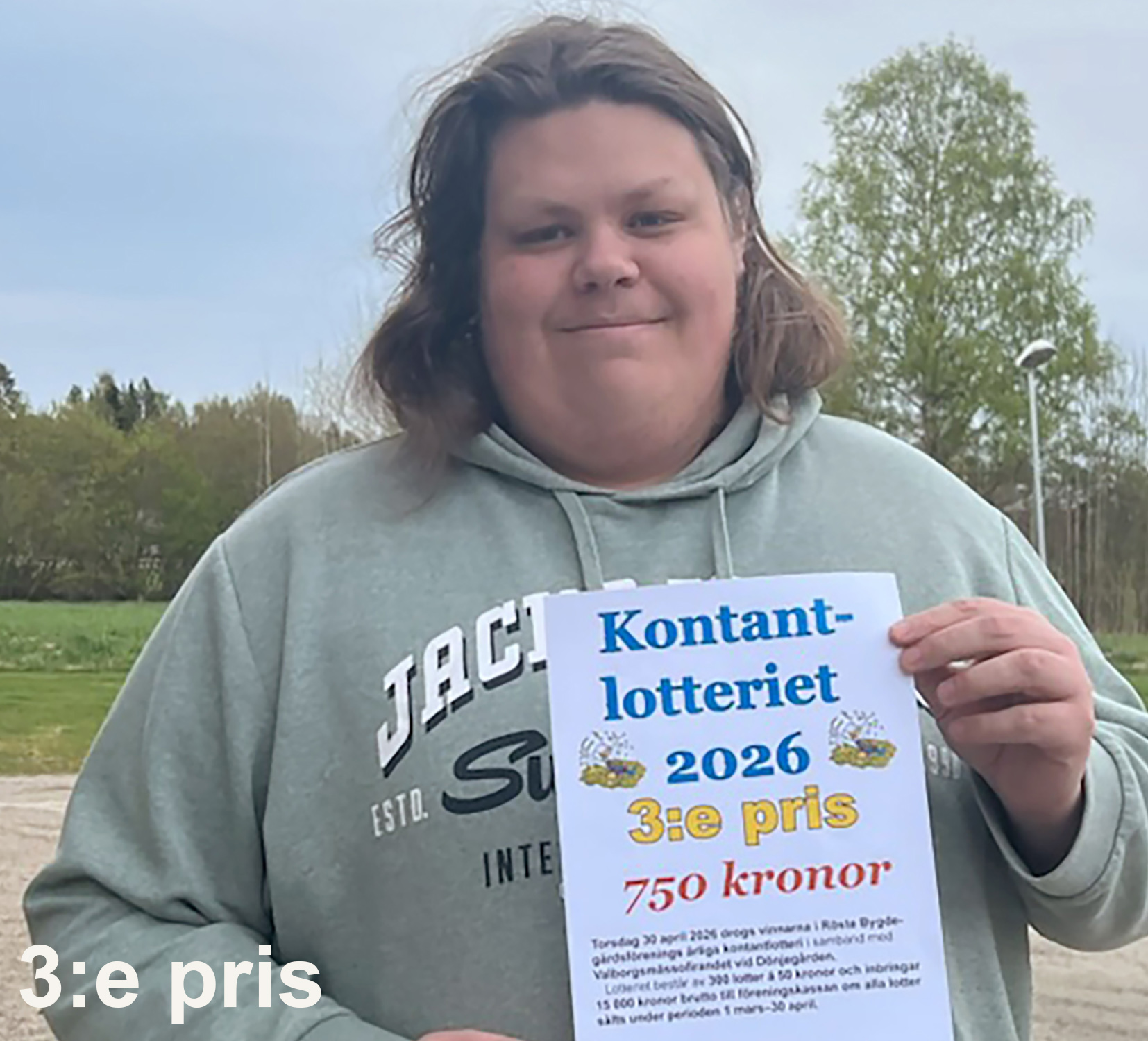 Röste.nu – Bygdens Nytt nr 2 2026 – Nyheter – Här är vinnarna i kontantlotteriet