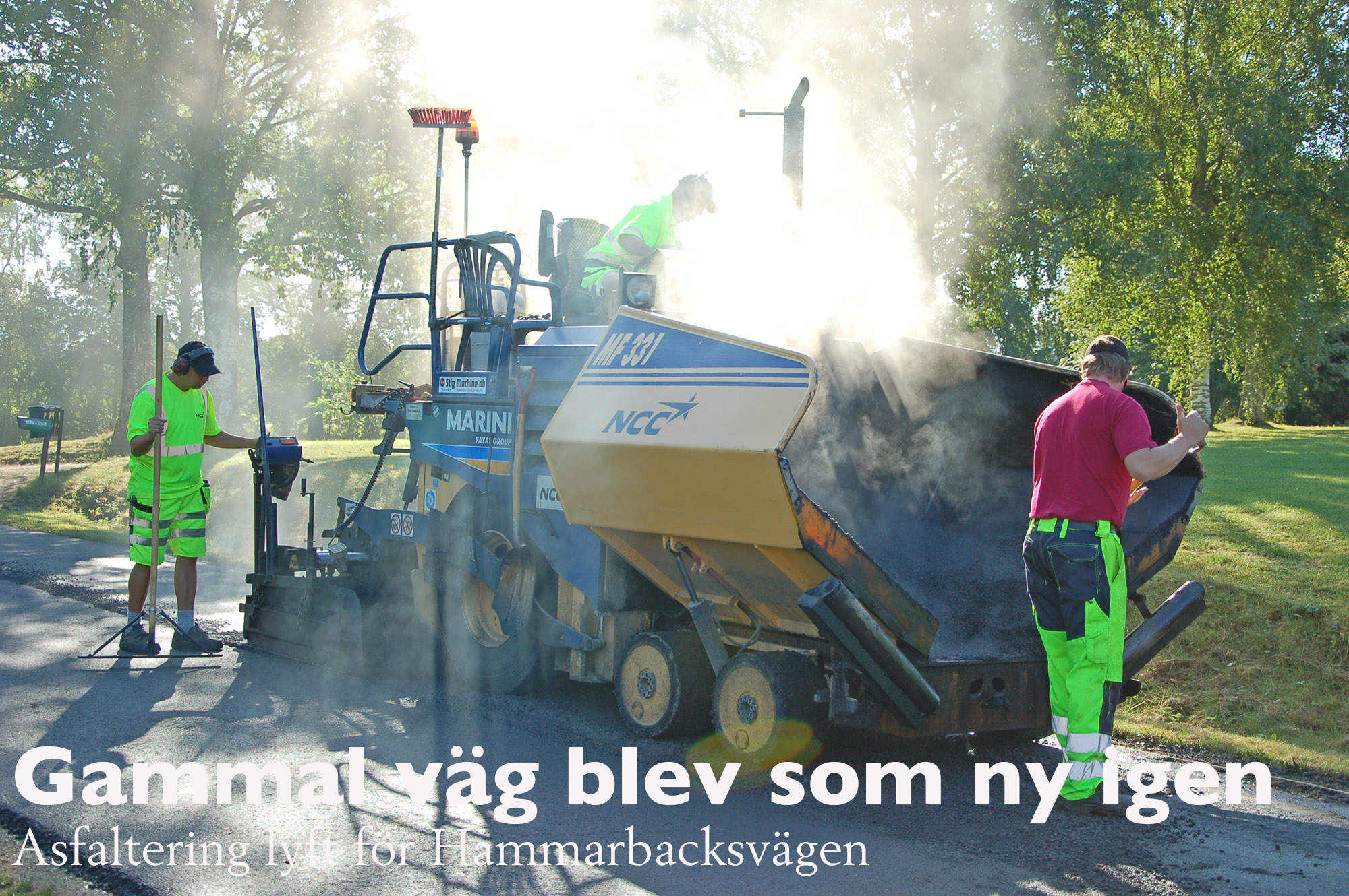 Röste.nu – Bygdens Nytt nr 4 2010 – Nyheter – Gammal väg blev som ny igen