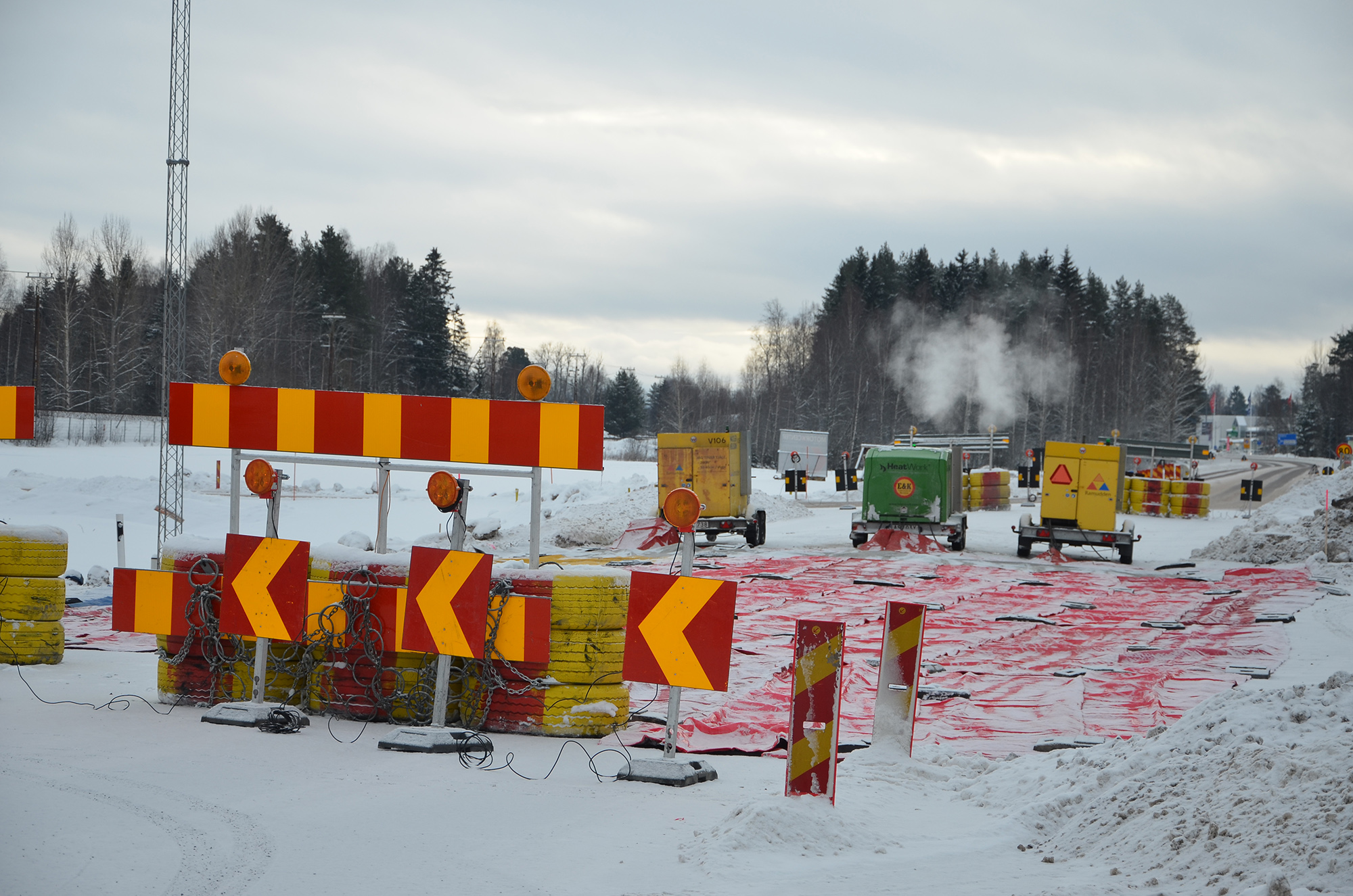 Röste.nu – Ombyggnation av riksväg 83 sträckan Bollnäs-Röste – Avstängt vid Albert & Herbert 2024