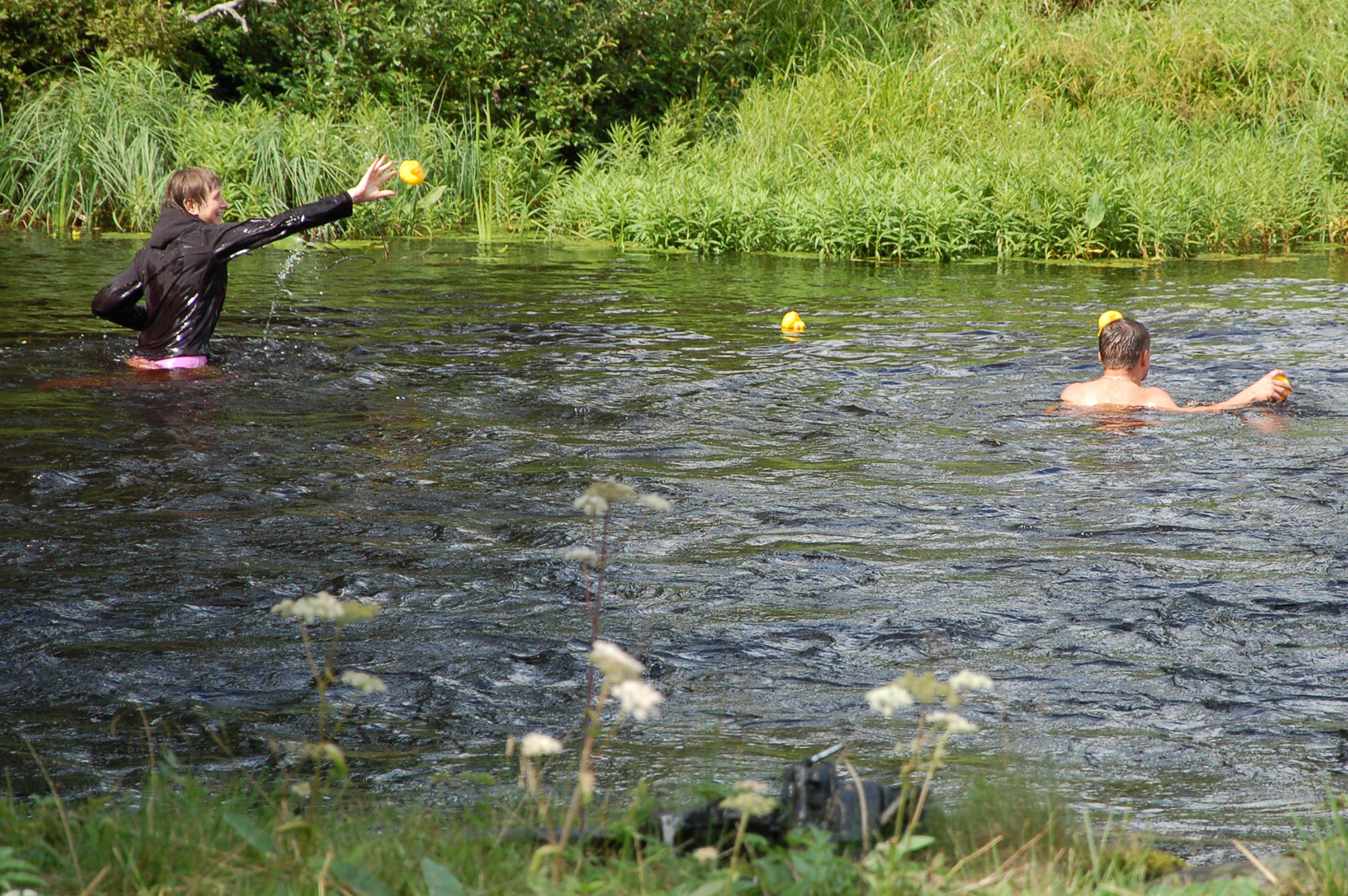 Röste.nu – Röstebilder – Ankracet i Galvån 2011