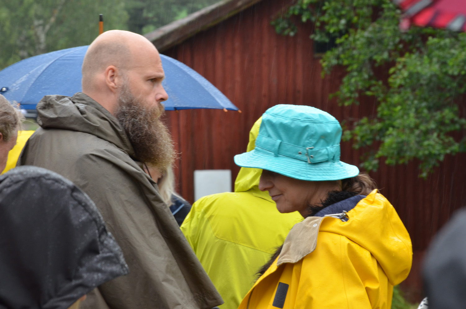 Röste.nu – Röstebilder – Historiskt blött ankrace i Galvån 2017