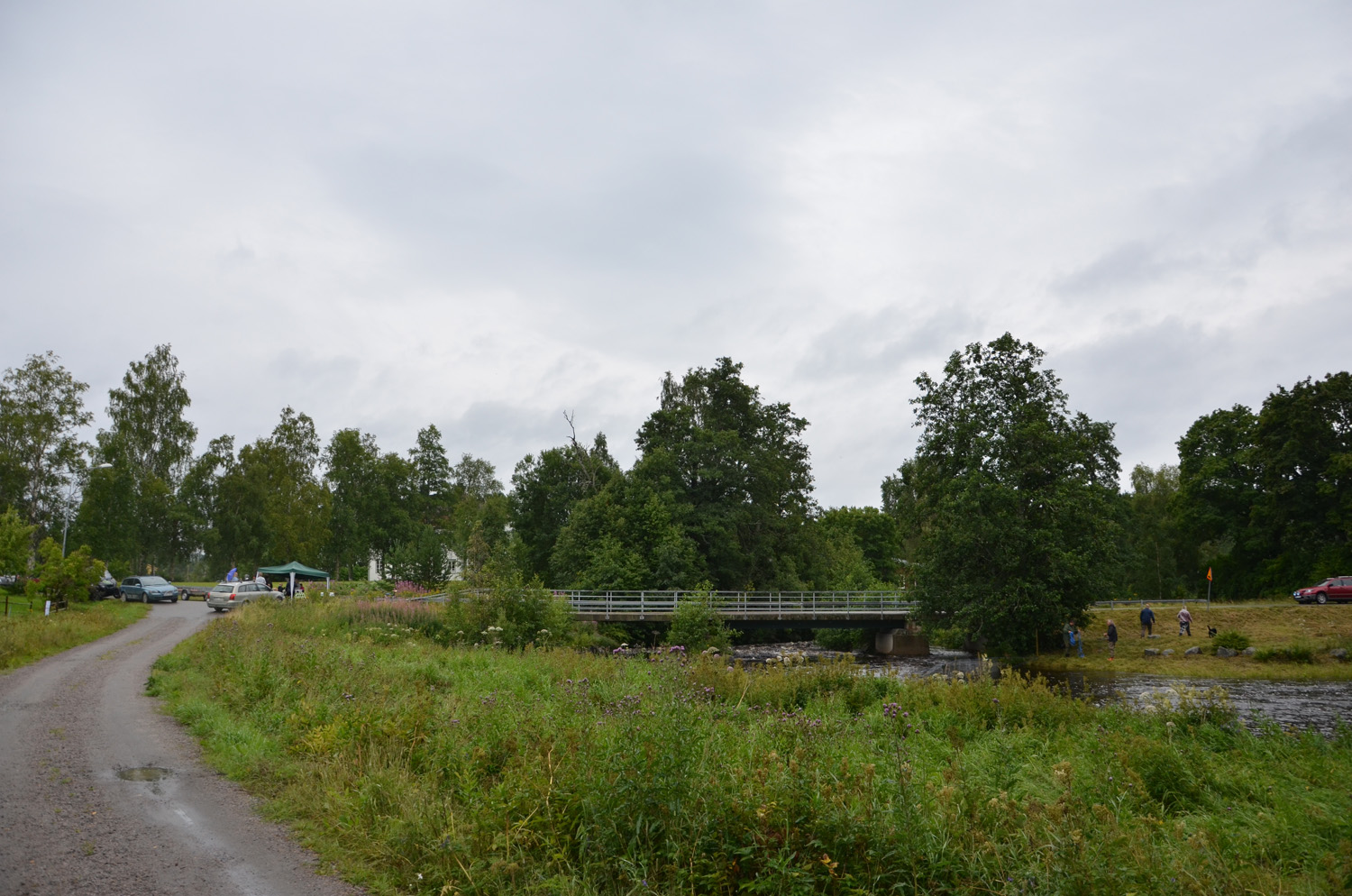 Röste.nu – Röstebilder – Historiskt blött ankrace i  Galvån 2017
