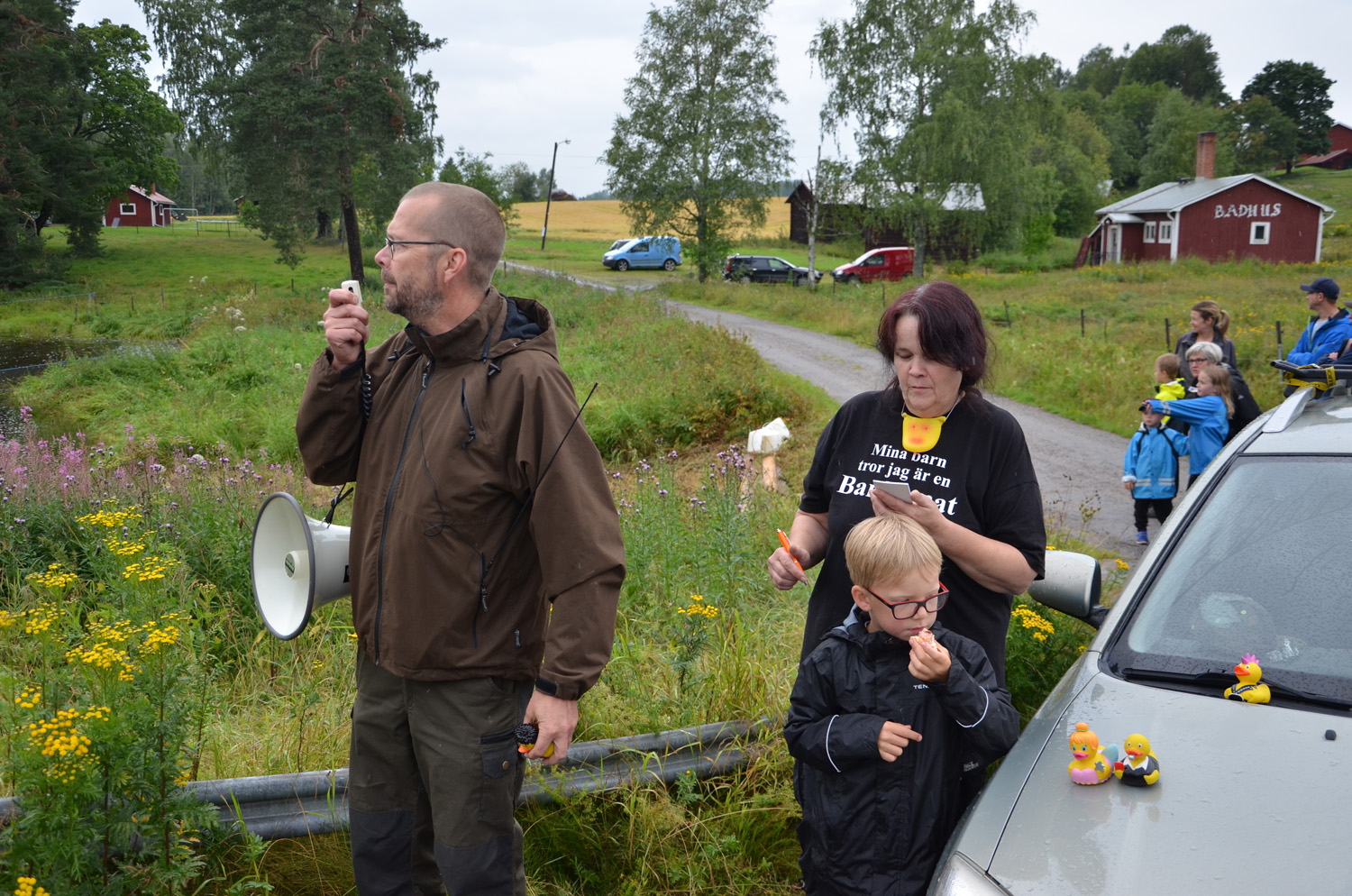 Röste.nu – Röstebilder – Historiskt blött ankrace i  Galvån 2017