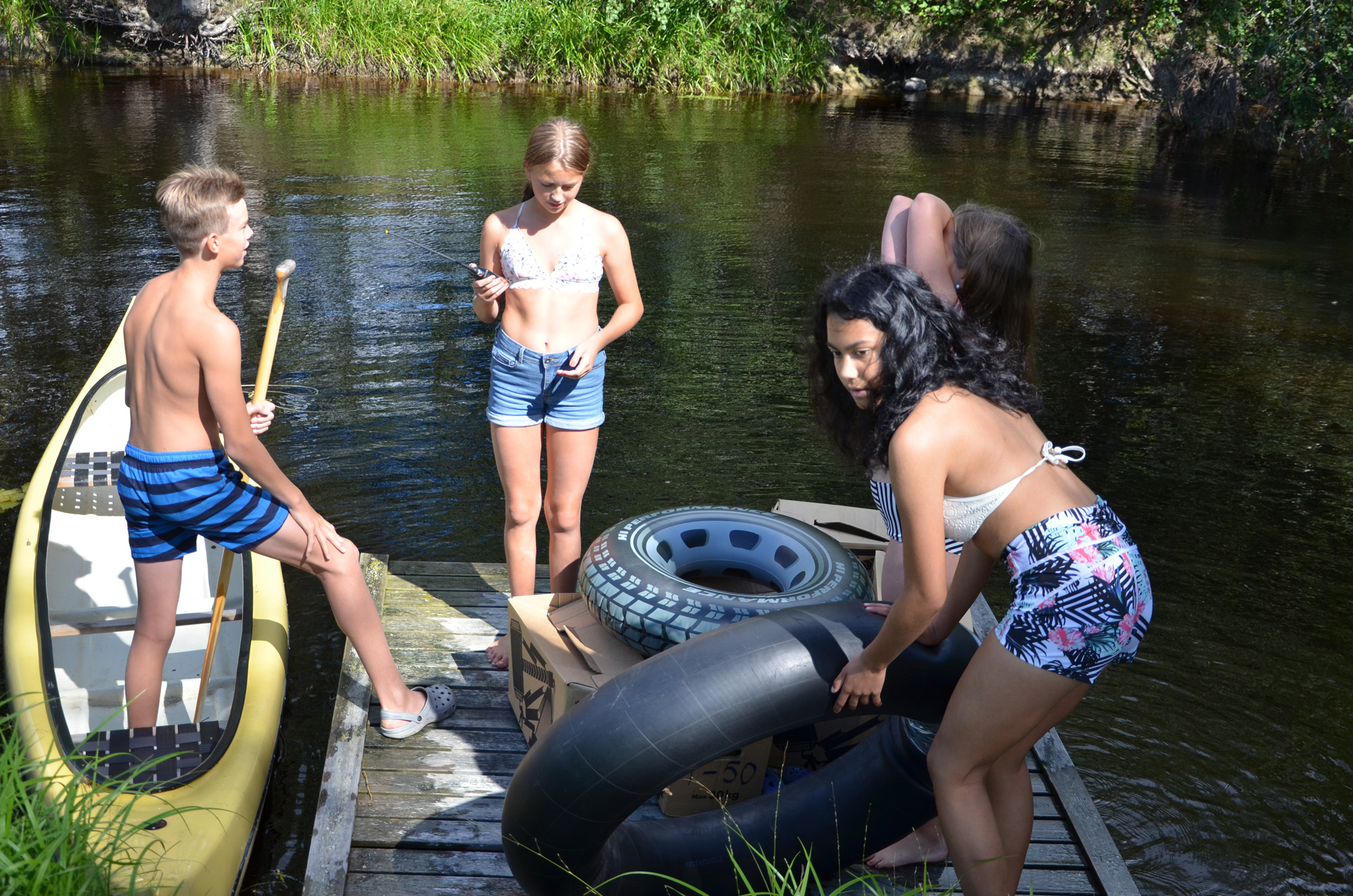 Röste.nu – Röstebilder – Ankrace i Galvån 2018