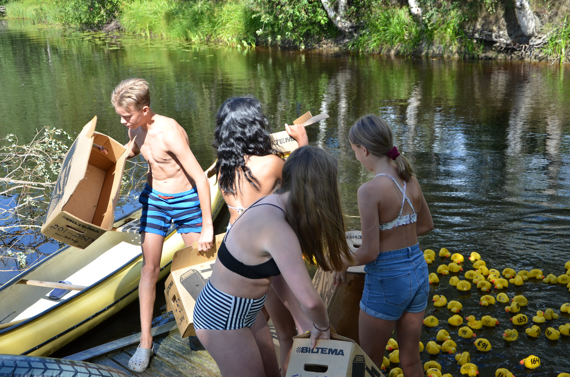 Röste.nu – Röstebilder – Ankrace i Galvån 2018