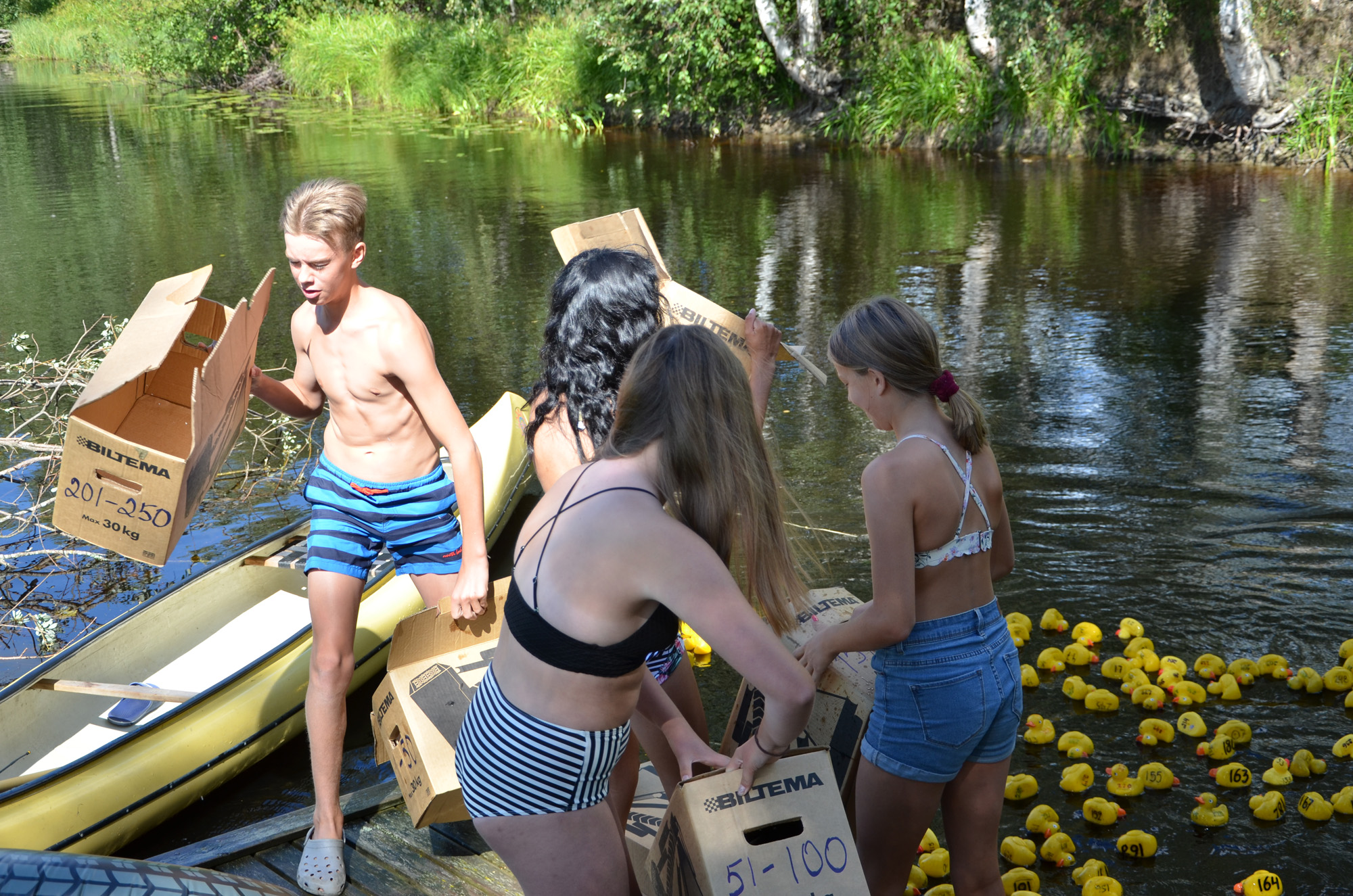 Röste.nu – Röstebilder – Ankrace i Galvån 2018