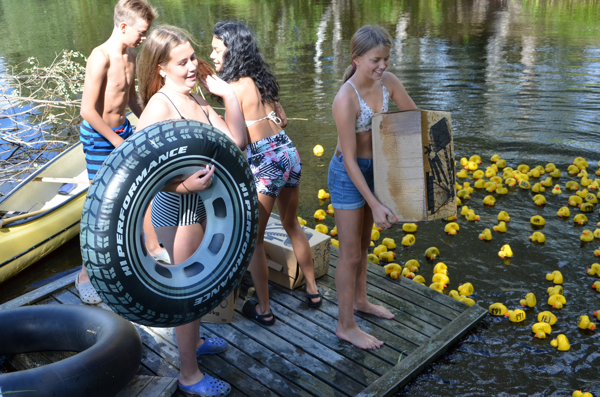 Röste.nu – Röstebilder – Ankrace i Galvån 2018