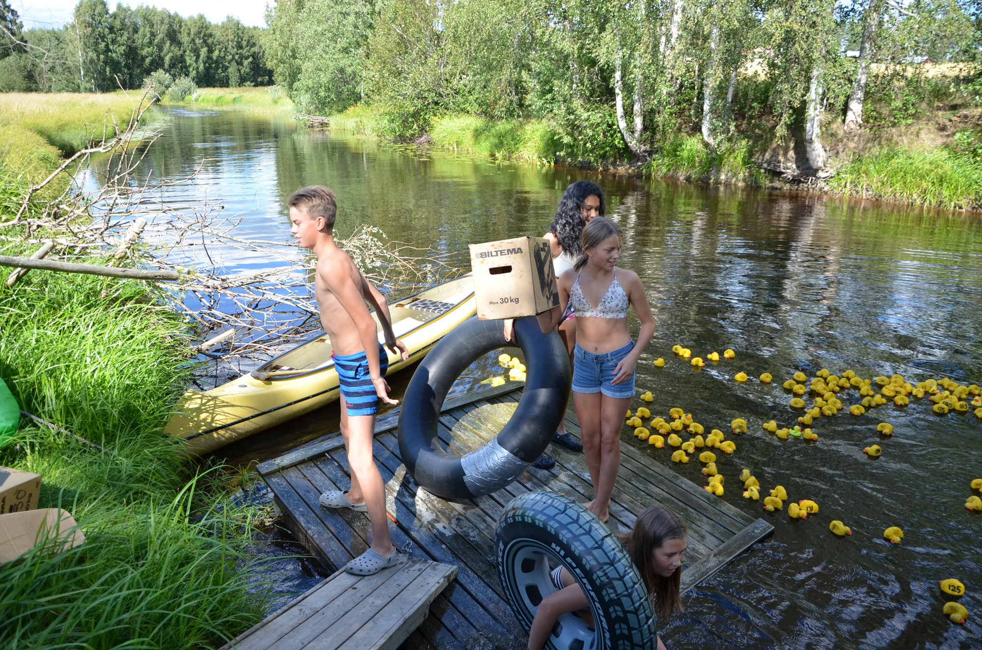 Röste.nu – Röstebilder – Ankrace i Galvån 2018