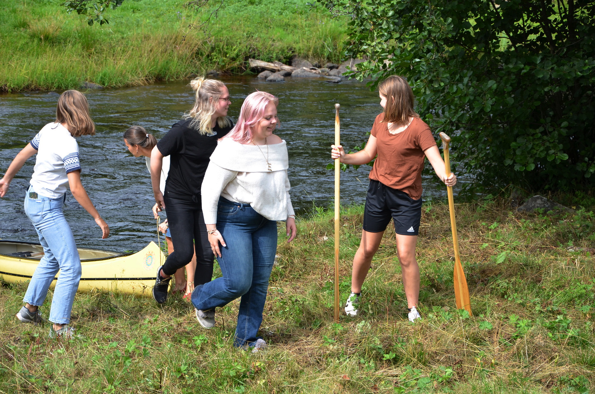 Röste.nu – Röstebilder – Ankracet i Galvån 2019