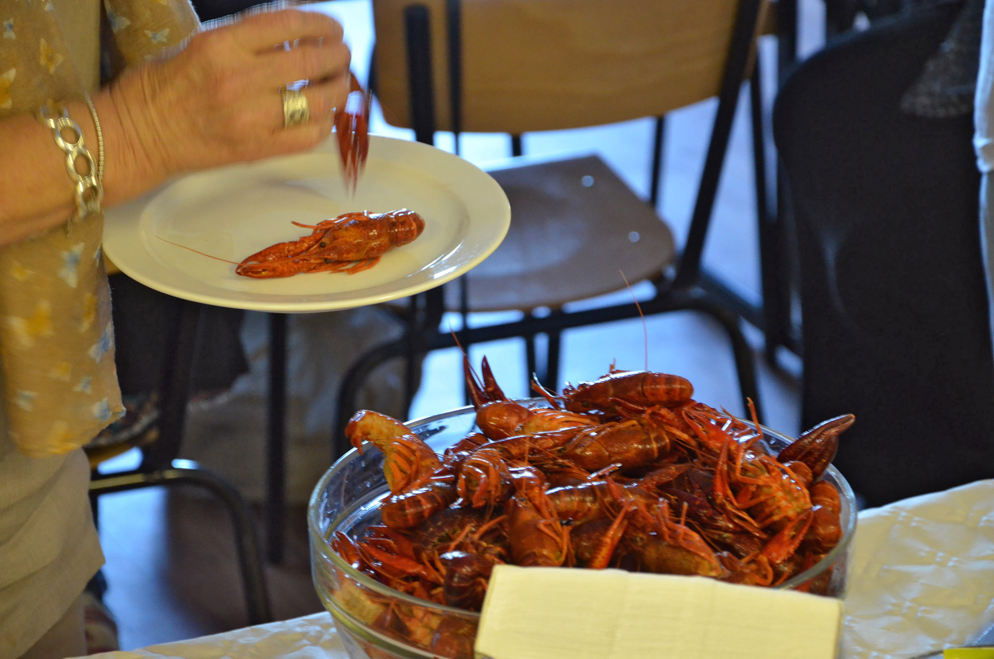 Röste.nu – Röstebilder – Kräft- och surströmmingsfest i Dönjegården 2024