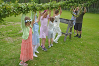Röste.nu – Röstebilder – Midsommarfirande vid Dönjegården 2025