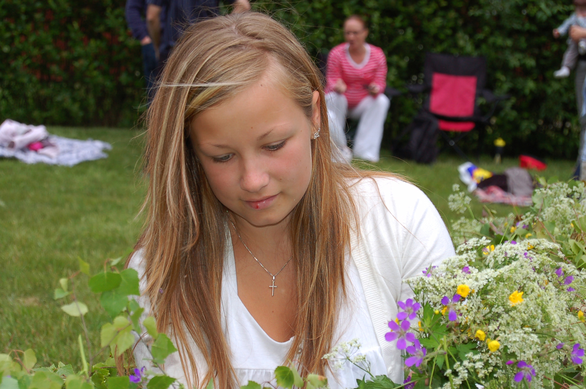 Röste.nu – Röstebilder – Midsommarfirande vid Dönjegården 2008