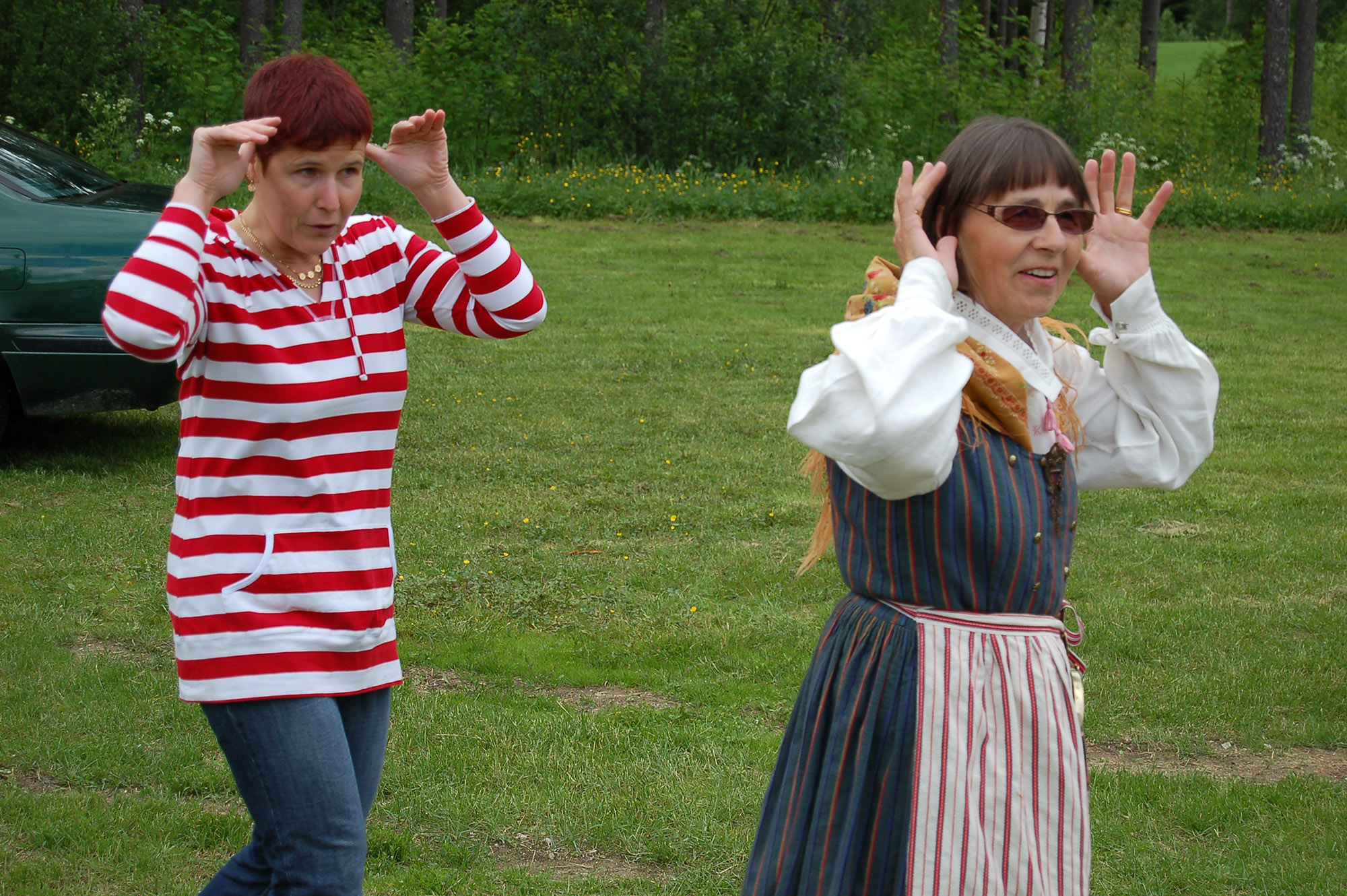 Röste.nu – Röstebilder – Midsommar vid Dönjegården 2009