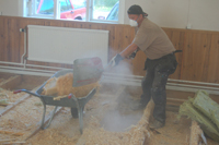 Röste.nu – Röstebilder – Så fick Dönjegården nytt golv 2010