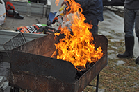 Röste.nu – Röstebilder – Uppröjning på Kalvberget 2012 efter stormen Dagmar 2011