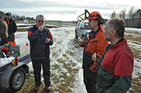 Röste.nu – Röstebilder – Uppröjning på Kalvberget 2012 efter stormen Dagmar 2011