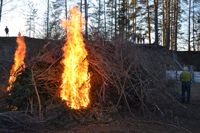 Röste.nu – Röstebilder – Valborgsfirande vid Dönjegården 2026