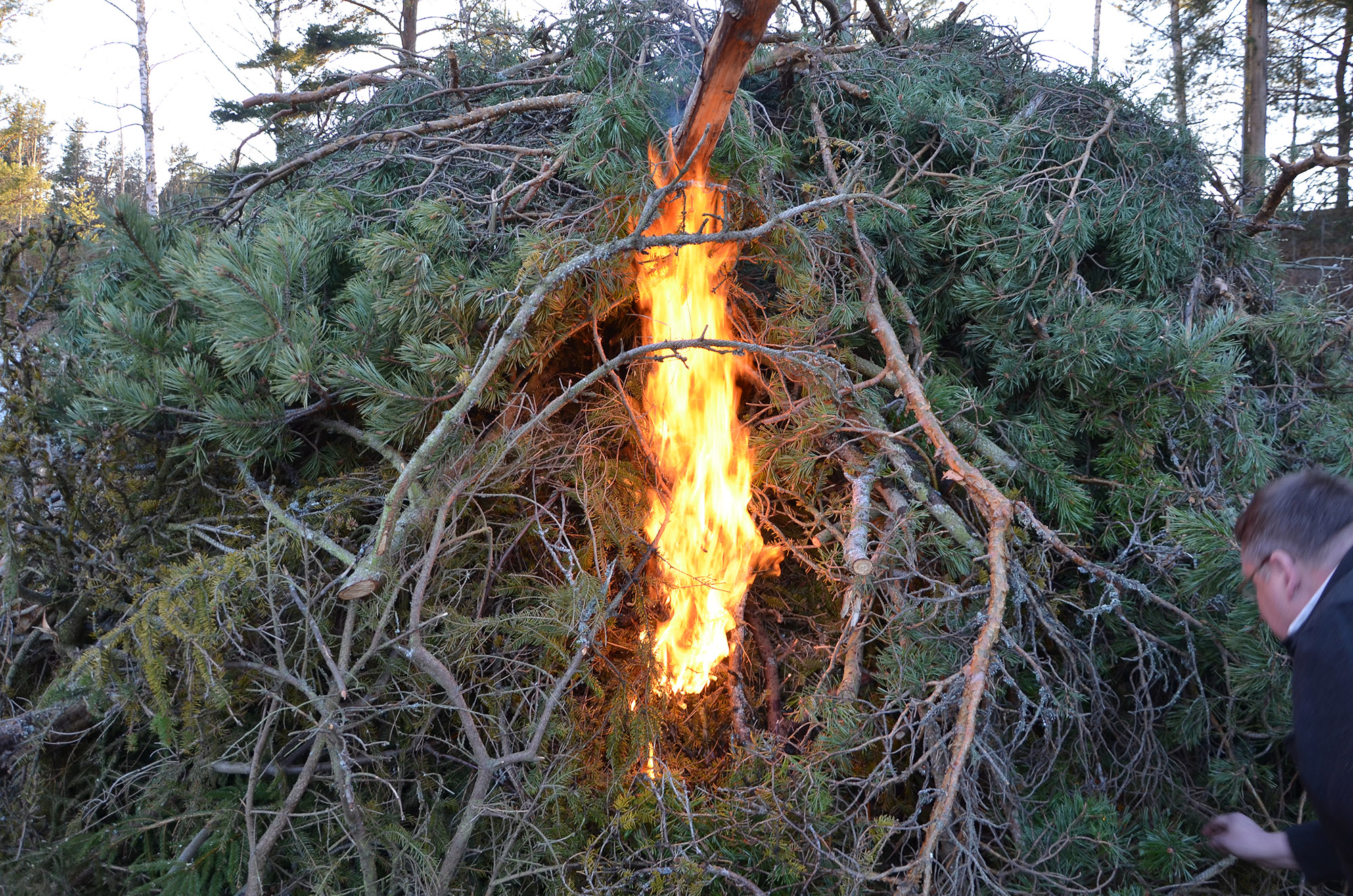 Röste.nu – Röstebilder – Valborgsfirande vid Dönjegården 2023